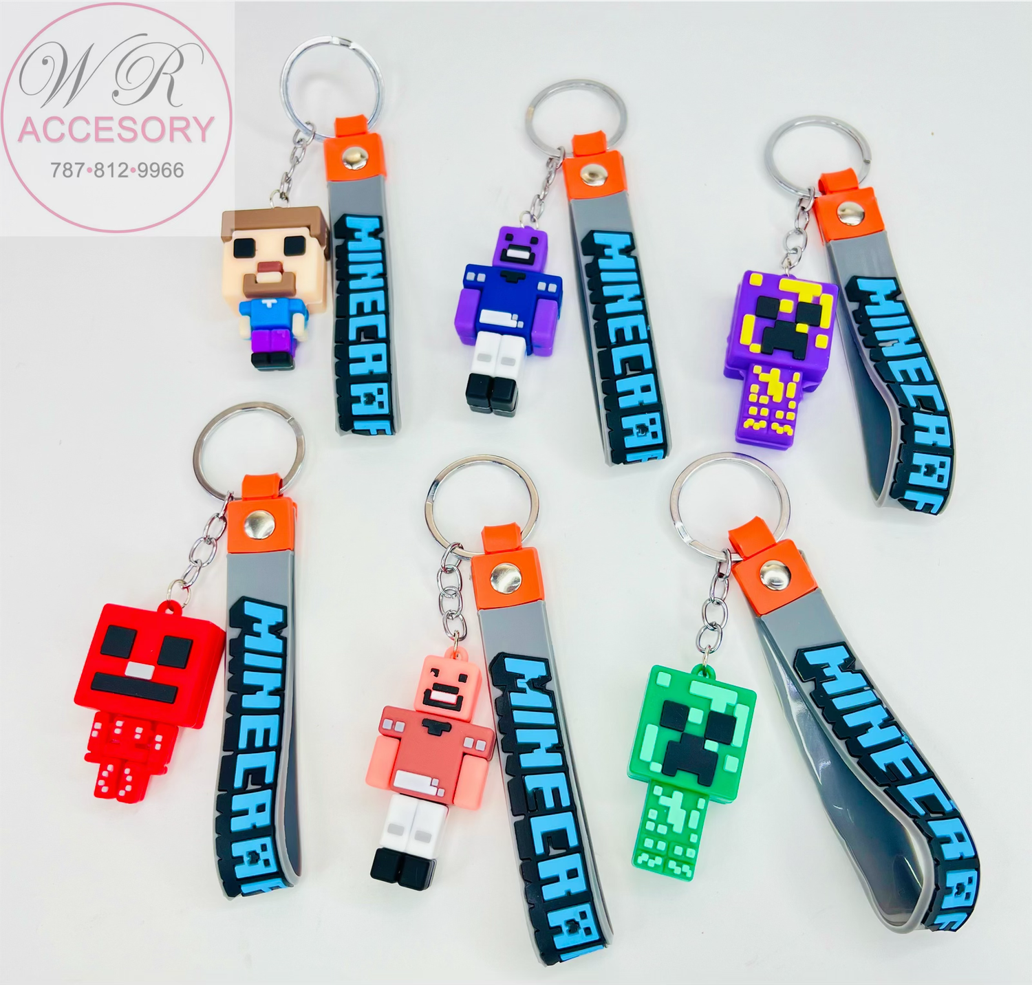 ANV-0764 llaveros 12Pcs 
