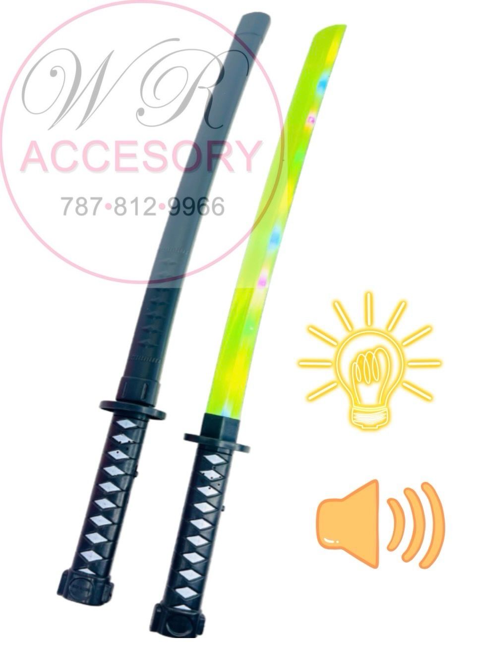 PTOY10161 Light Up Sword 12 pcs