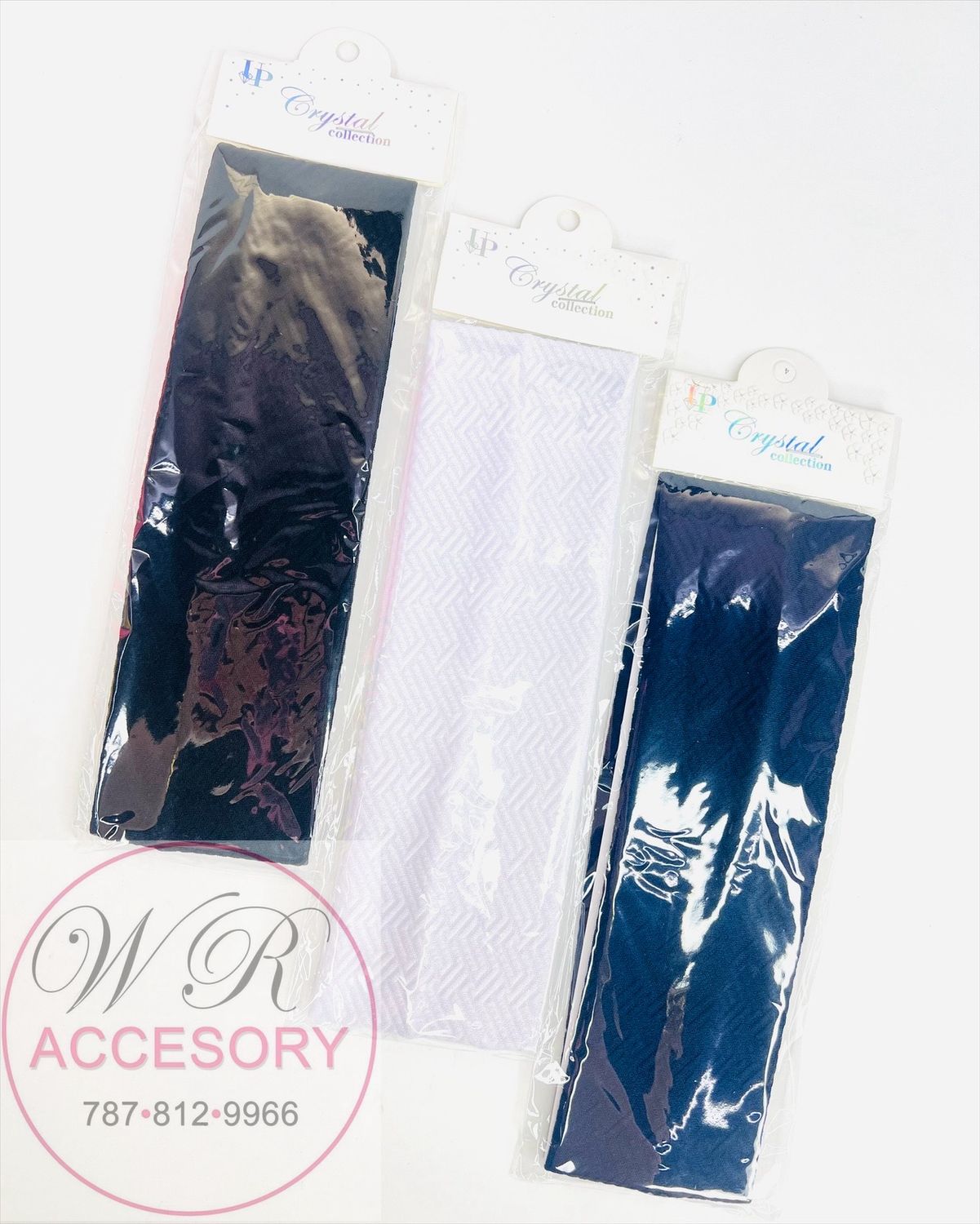 YHR-1533BWN Bandas para el Cabello 12 pcs
