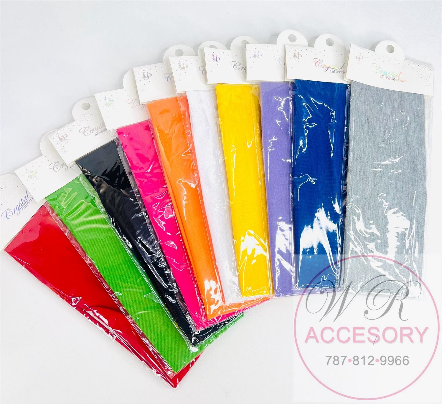 YHR-1530R10 Bandas para el Cabello 12 pcs