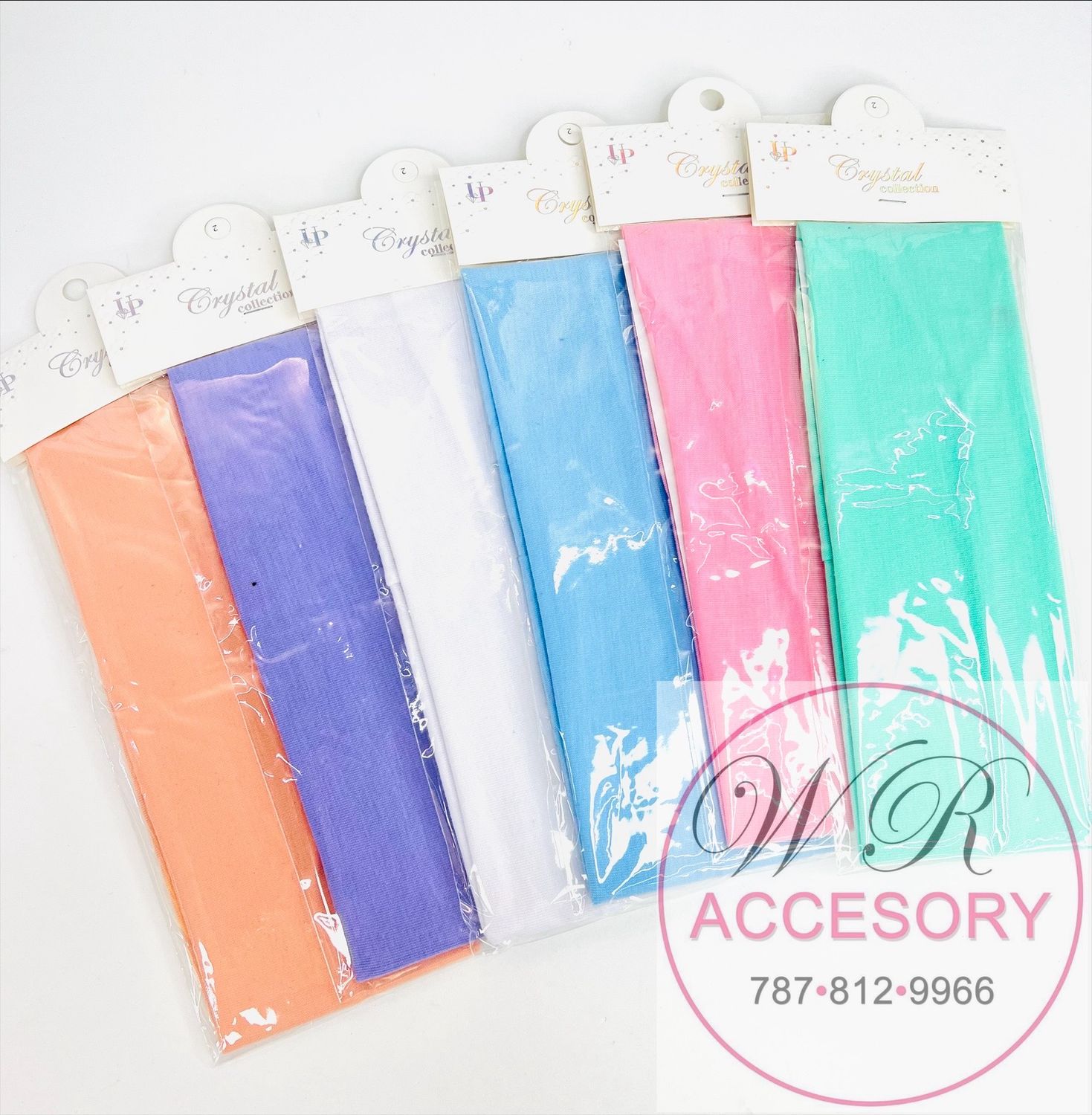 YHR-1530P6 Bandas para el Cabello 12 pcs