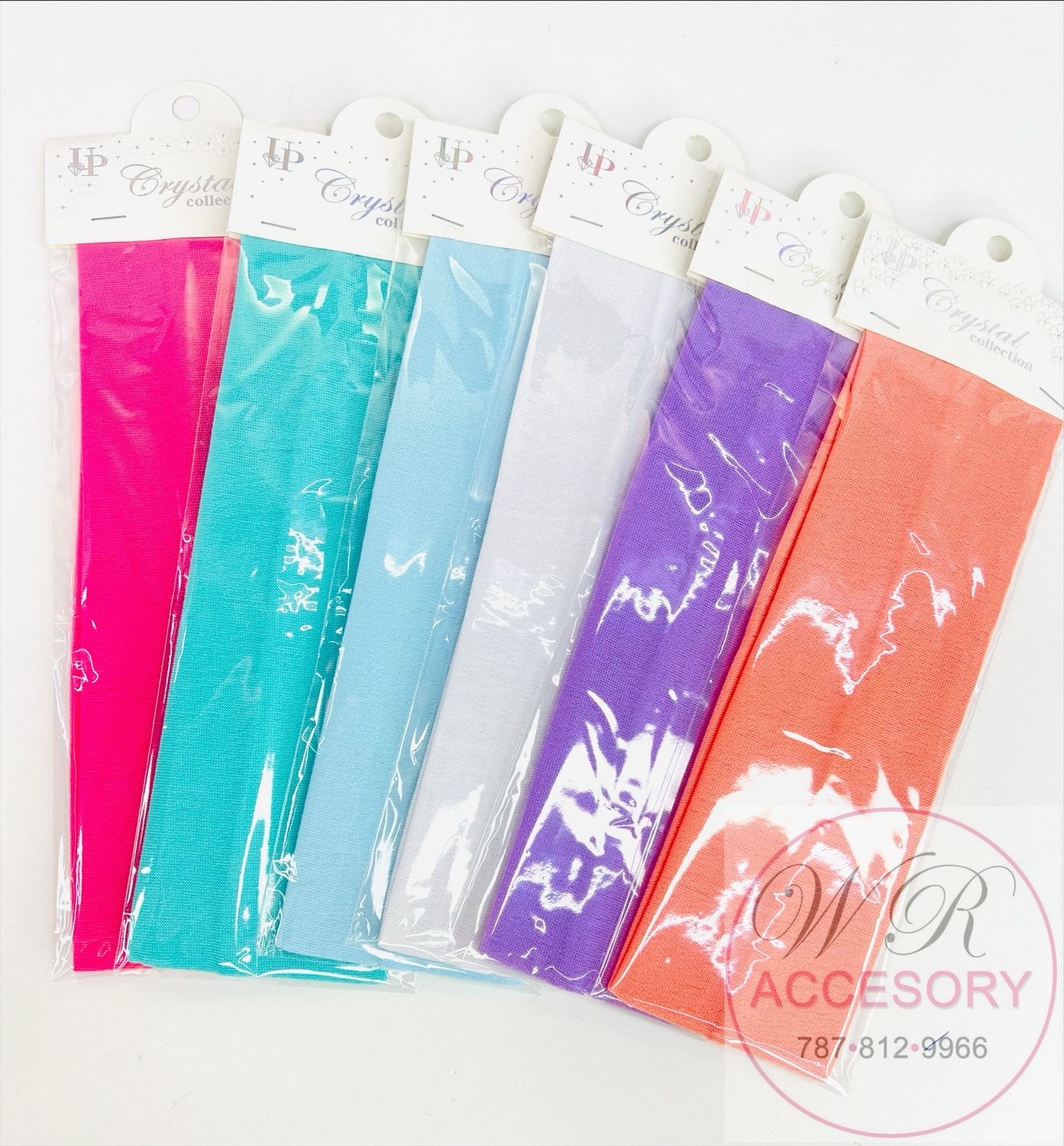 YHR-1531P6 Bandas para el cabello 12 pcs