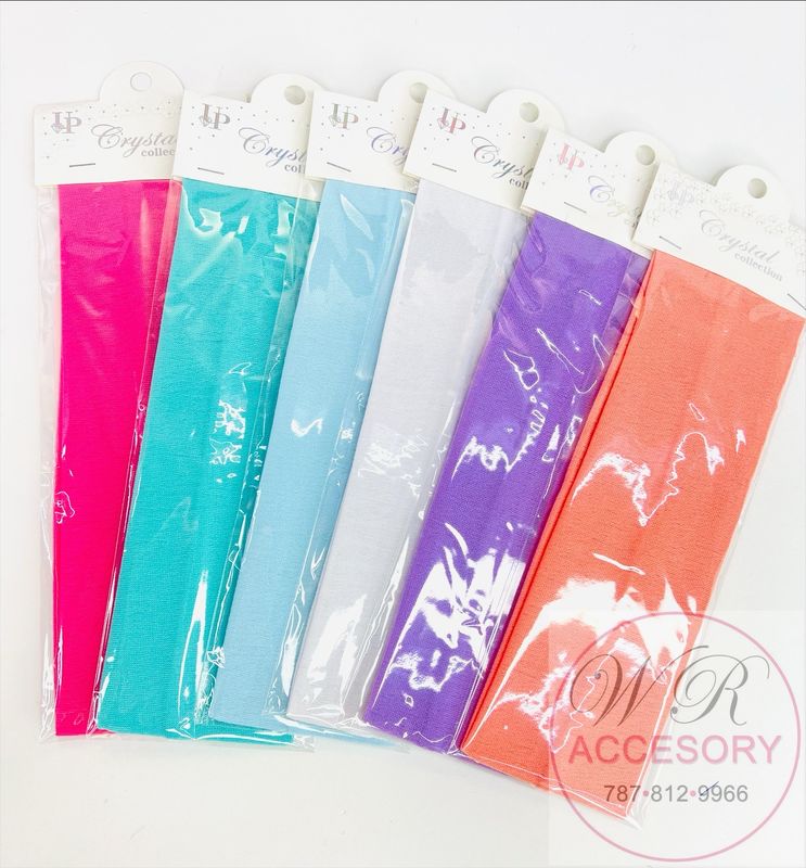 YHR-1531P6 Bandas para el cabello 12 pcs