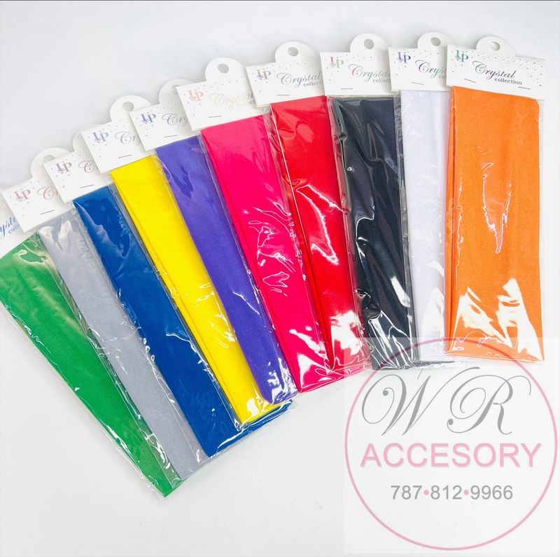 YHR-1531R10 Bandas para el Cabello 12 pcs