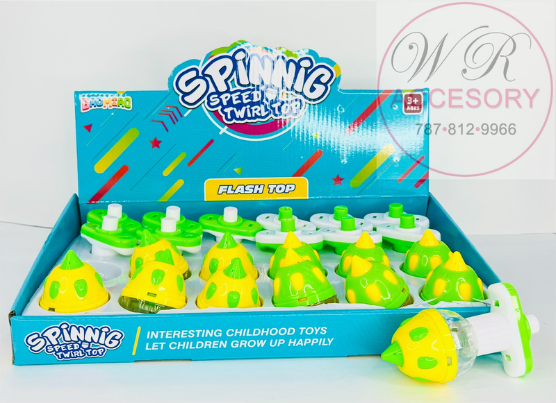 ANV-1655 spinnig speed twirl top 12Pcs 