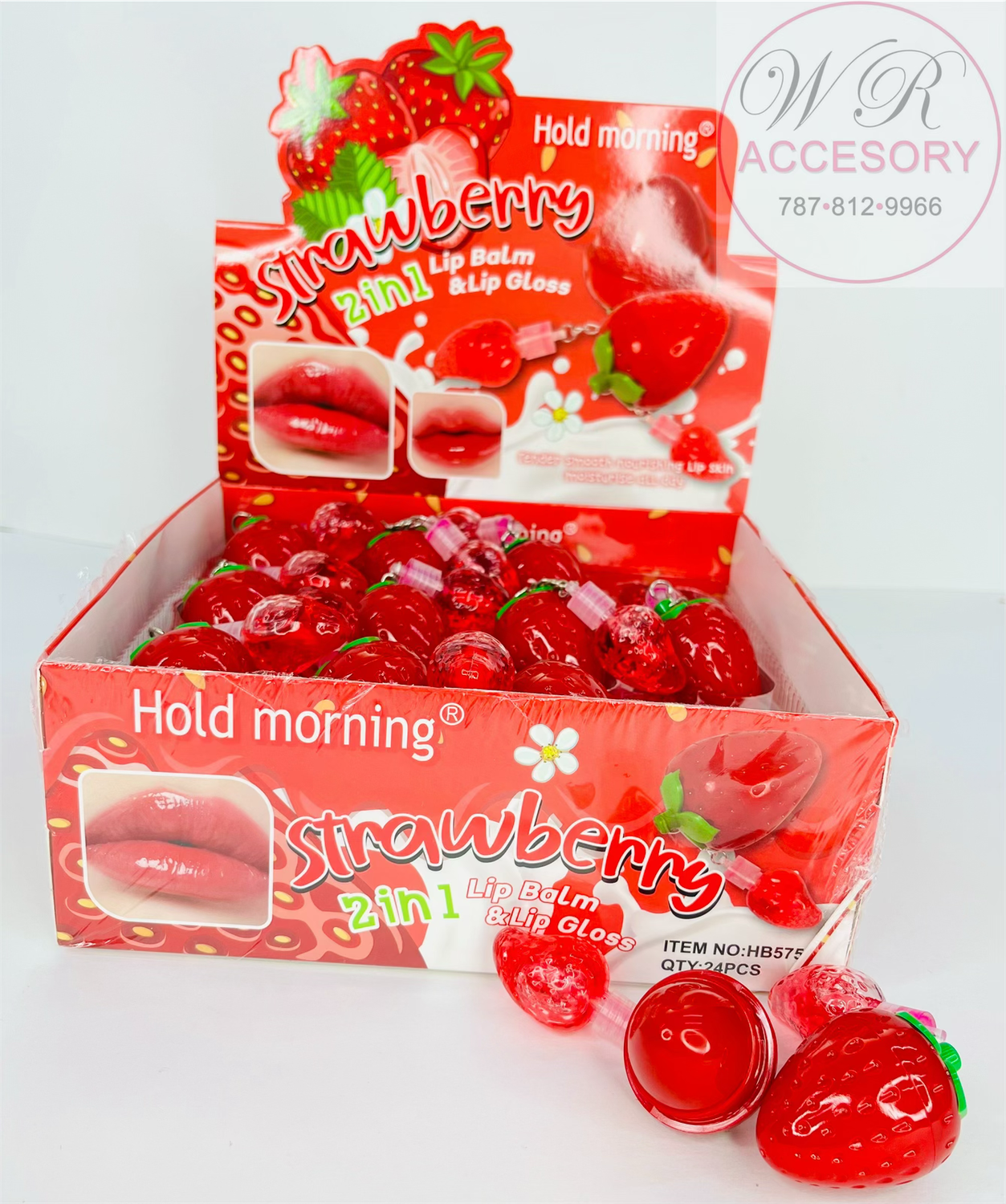 ANV-0667 lip Balm &amp; lip gloss 24pcs 