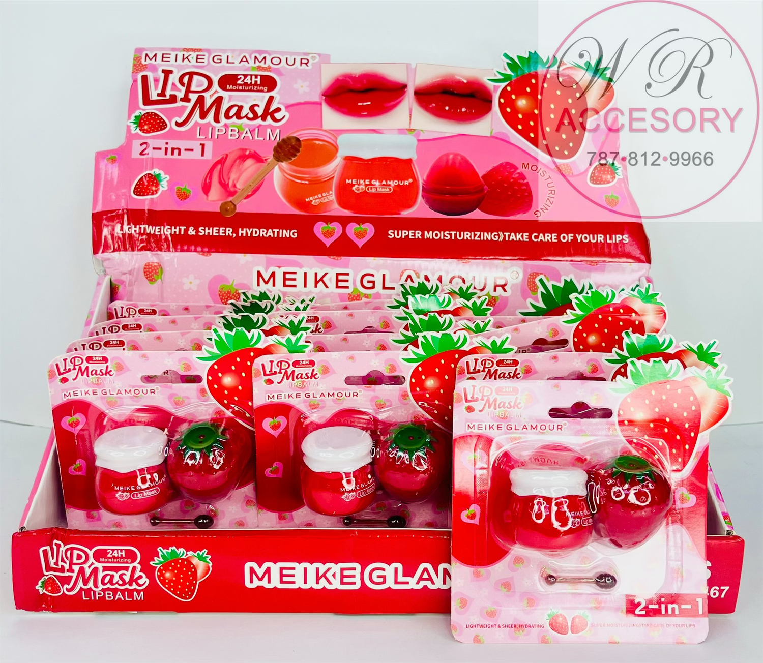 RCS-1013 lip mask and lip Balm 12Pcs 