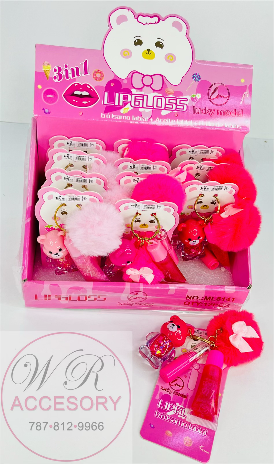 DNV-3232 lip gloss 12Pcs 
