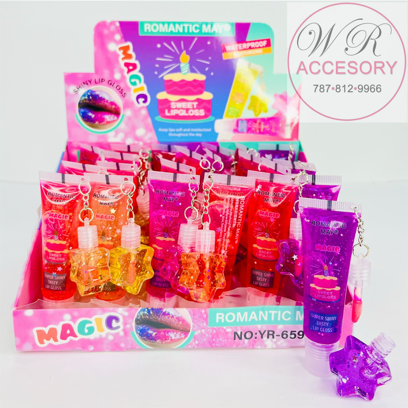 LCS-0777 Magic lip gloss 24pcs 