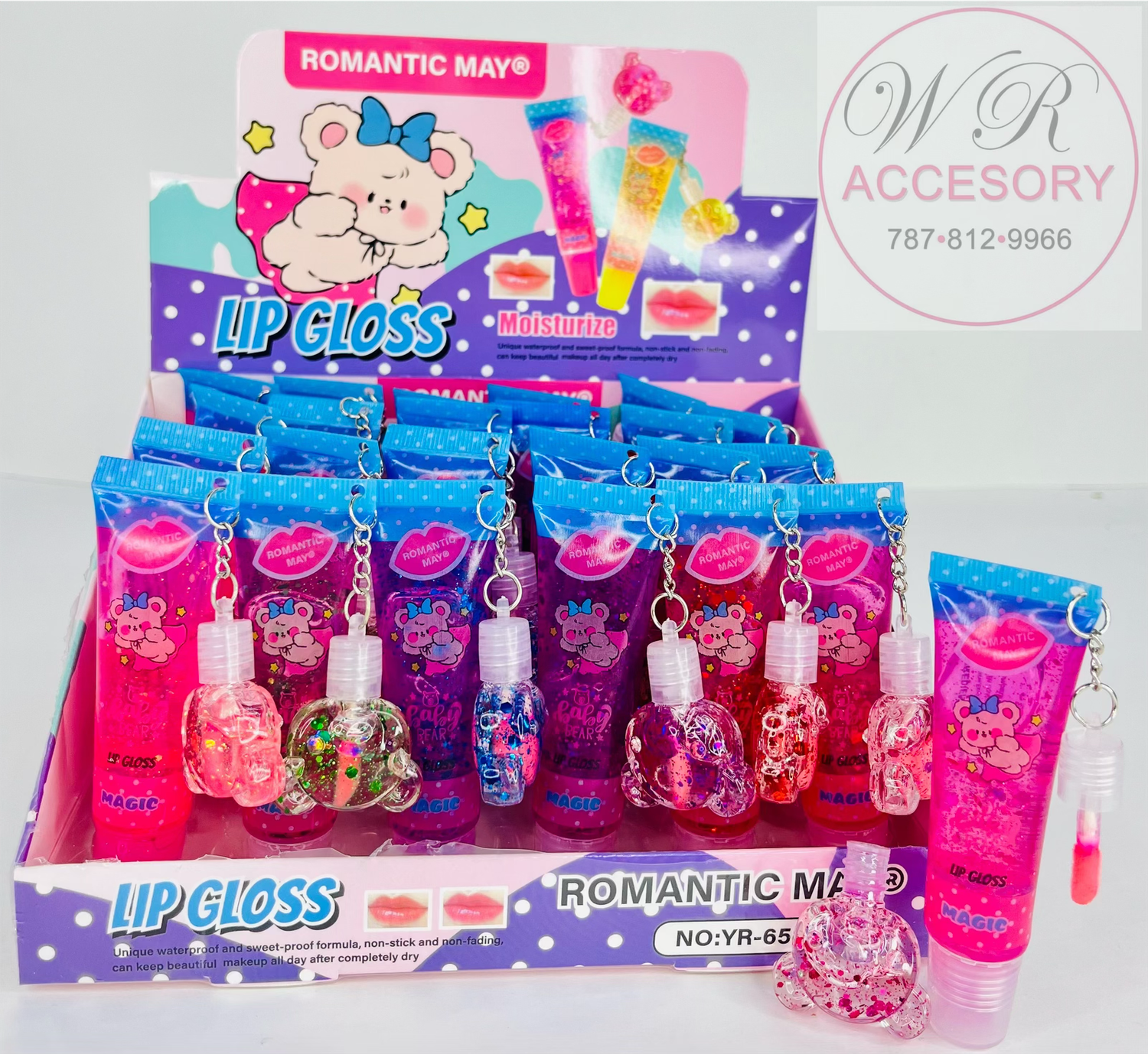 LCS-0778 lip gloss 24pcs 