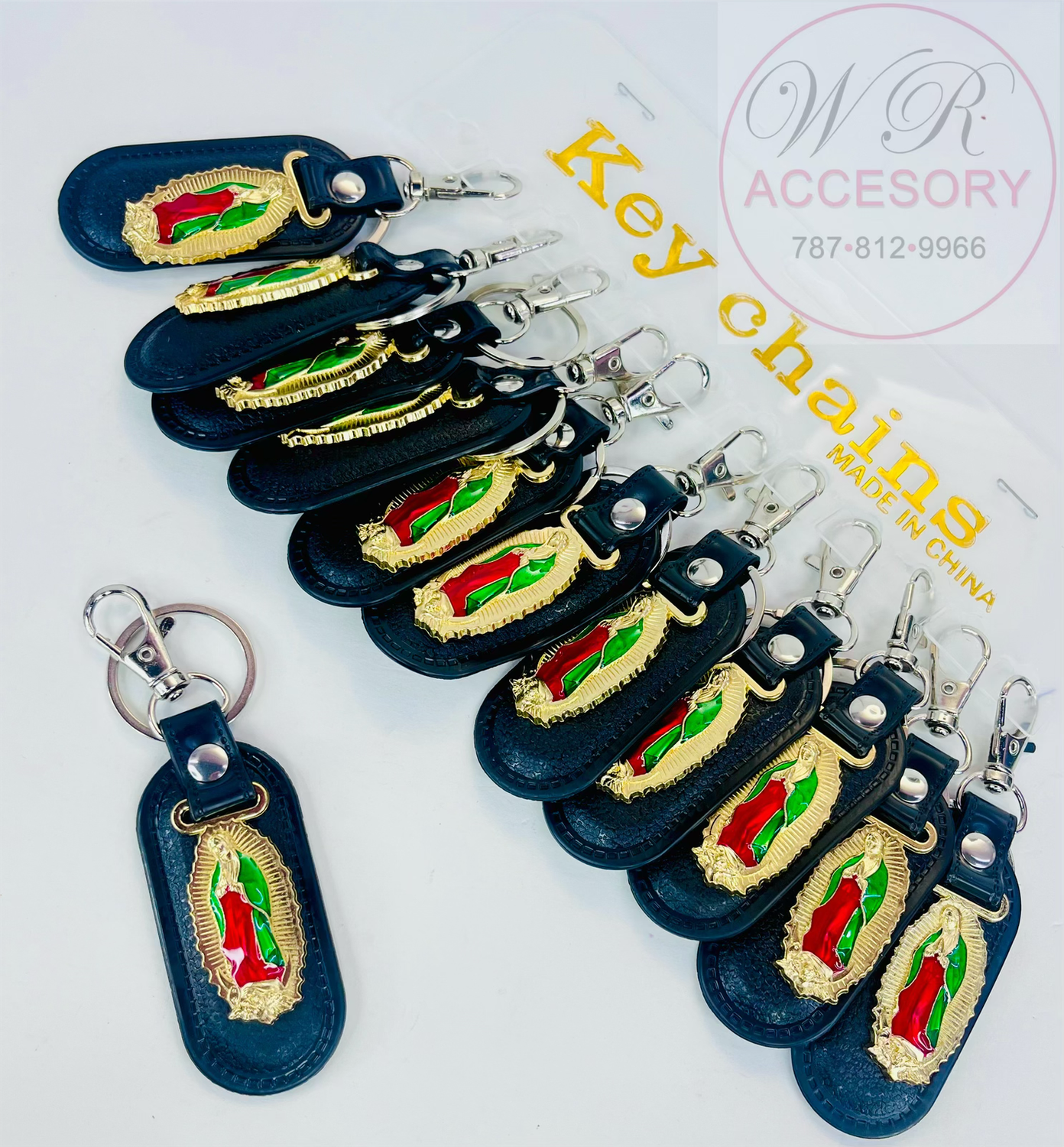 LKC-0187 Llaveros 12Pcs 