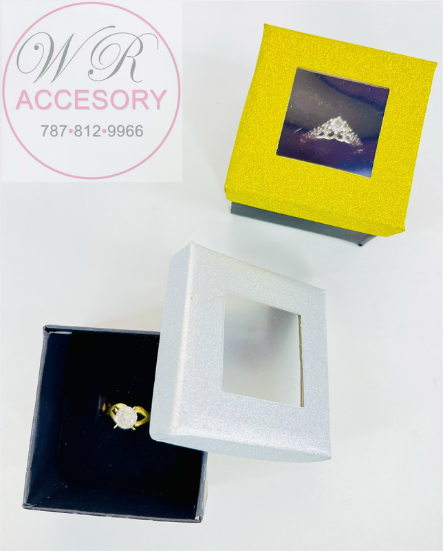 SBX-0262GS cajas de anillo 12Pcs 