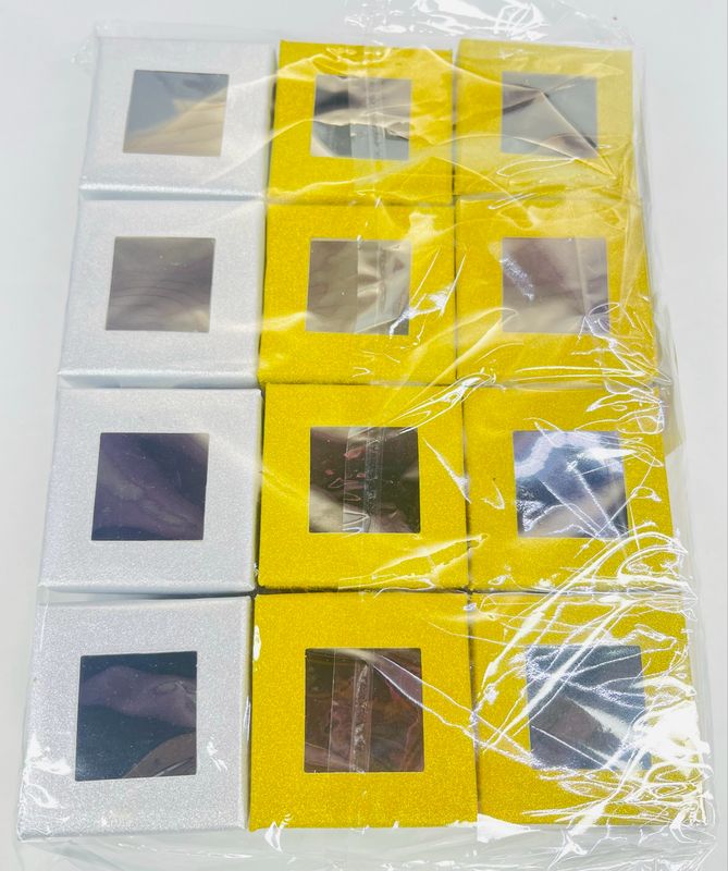 SBX-0262GS cajas de anillo 12Pcs 