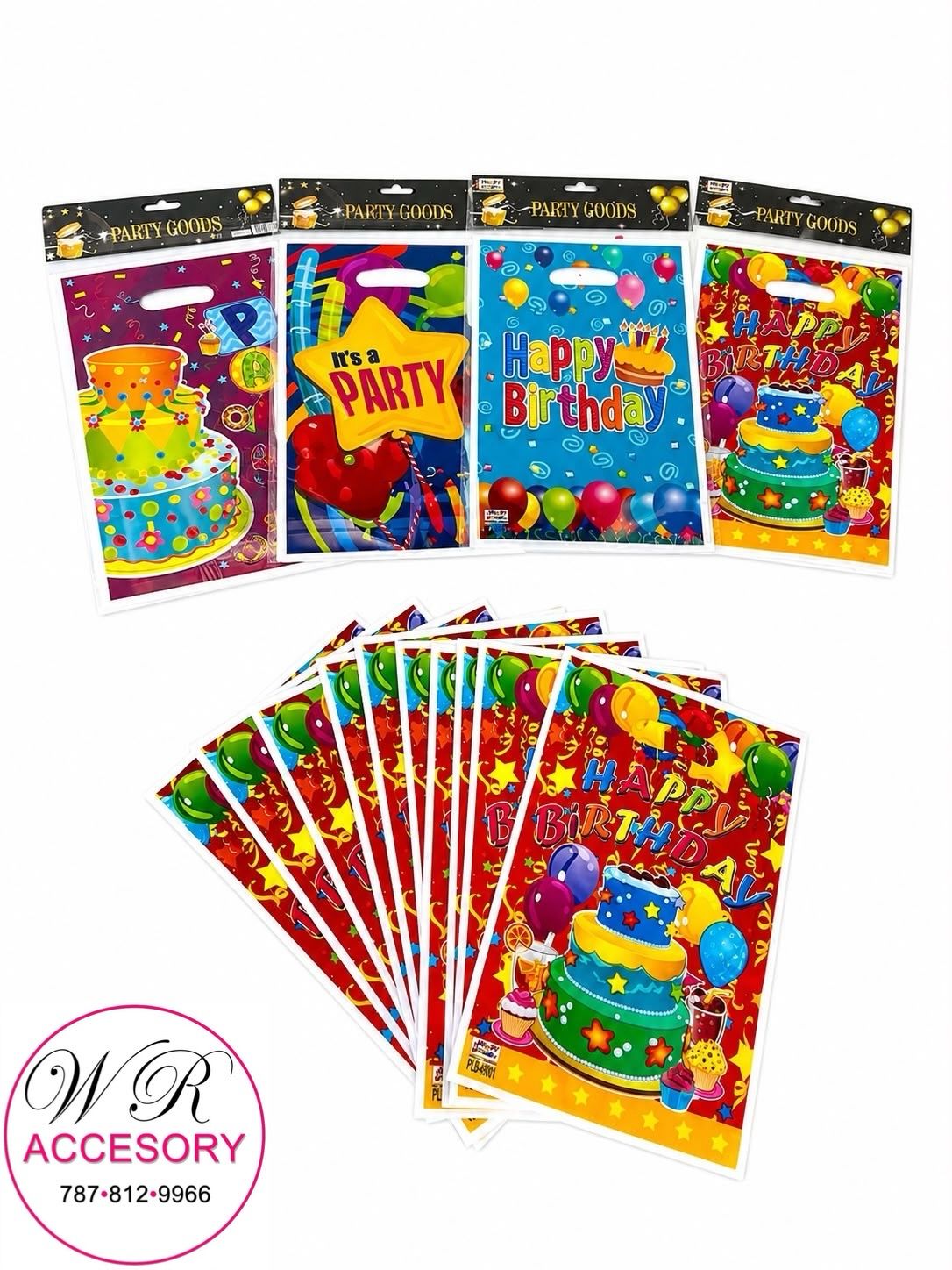 ANV-1799 Candy Bags 12 packs/ 10 bags x pack 