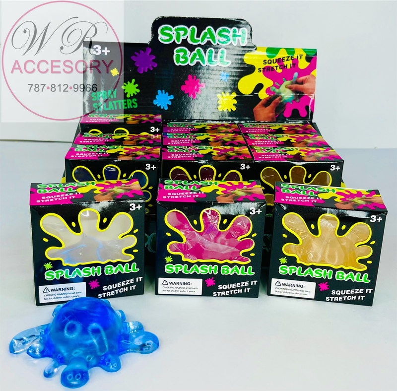 ANV-1836 splash ball squishy 12pcs 