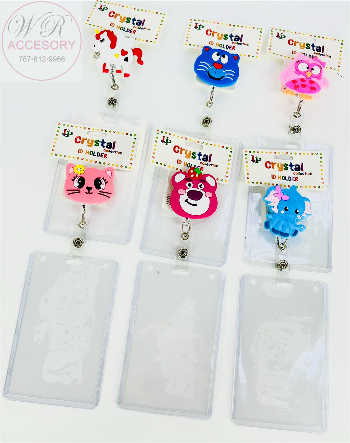 KNV-6635 id Holder 12Pcs