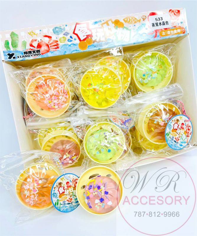LNT-2858 Squishy Dumpling 24 pcs