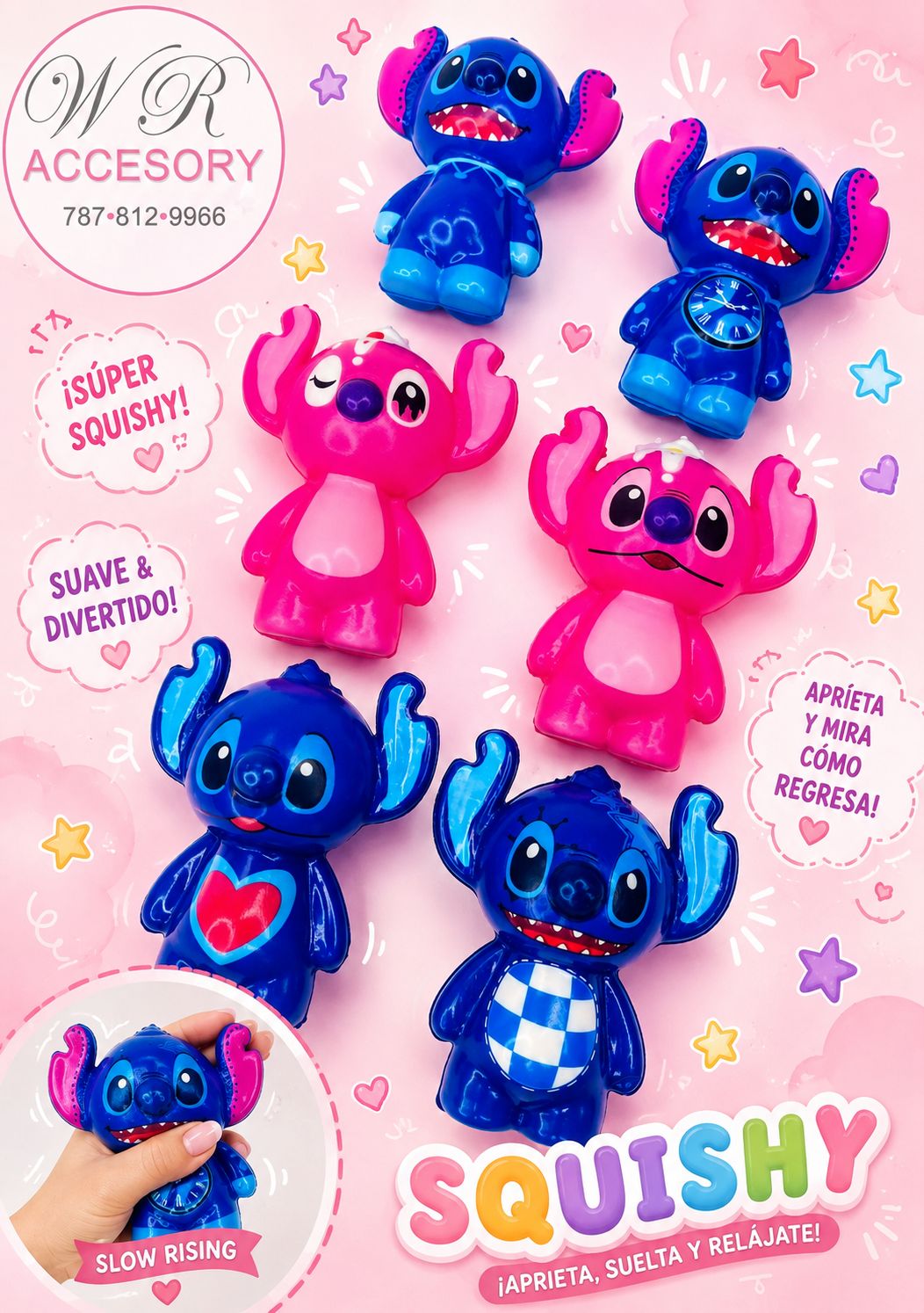 LNT-2798 Squishy Toy 12 pcs