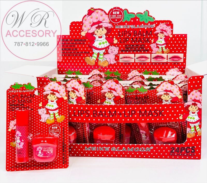 RCS-1049 Lip balm and lip mask 24 pcs