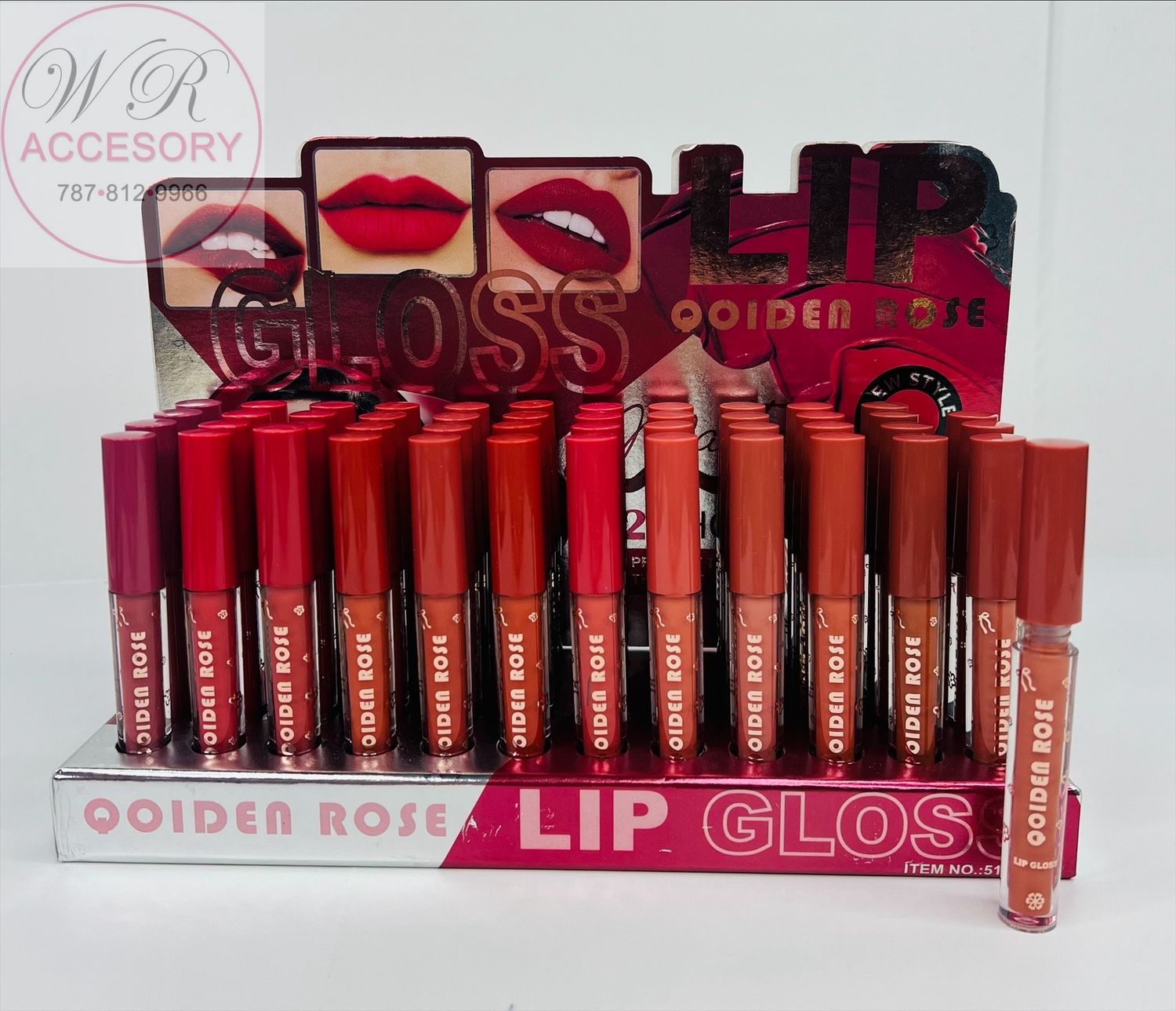 RCS-0182 lip gloss 48pcs
