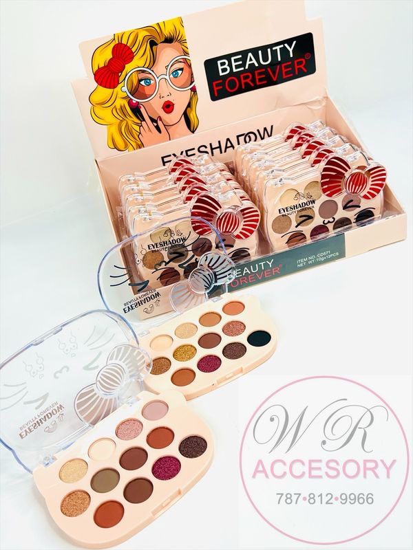 RCS-1139 Eyeshadow beauty forever 12Pcs 