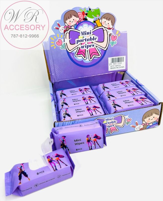 RCS-1220 Mini portable wipes 16pcs 
