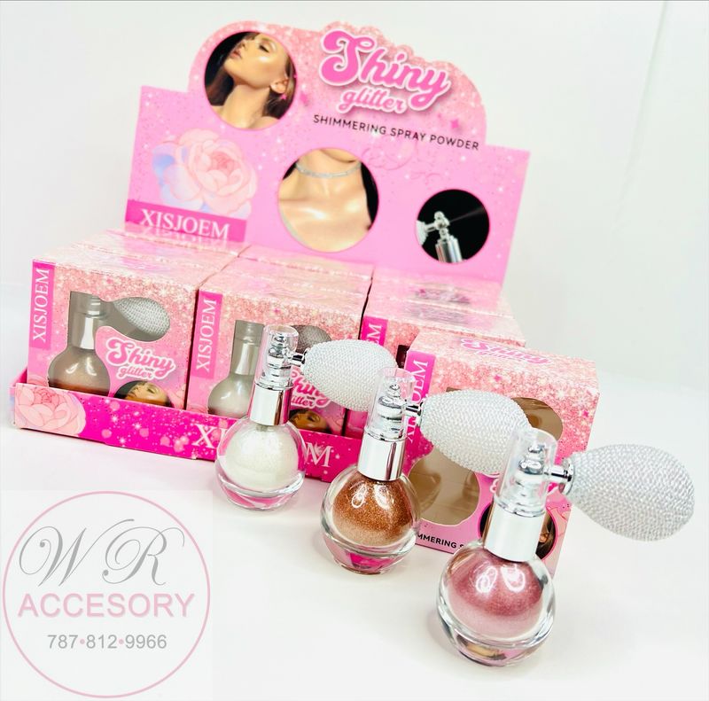 RCS-1027 shimmering spray powder 12pcs 