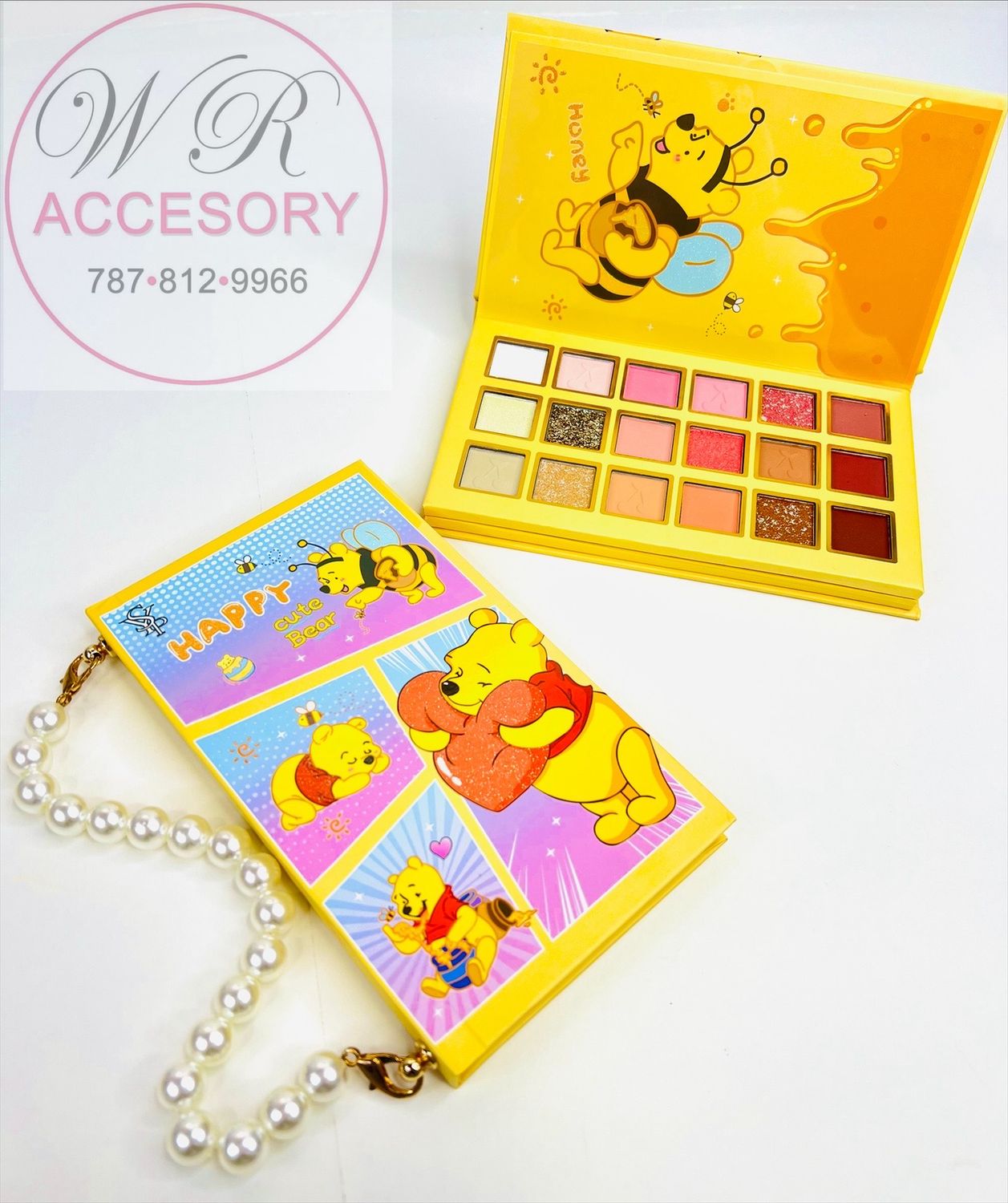 LCS-0838 small makeup book 3pcs