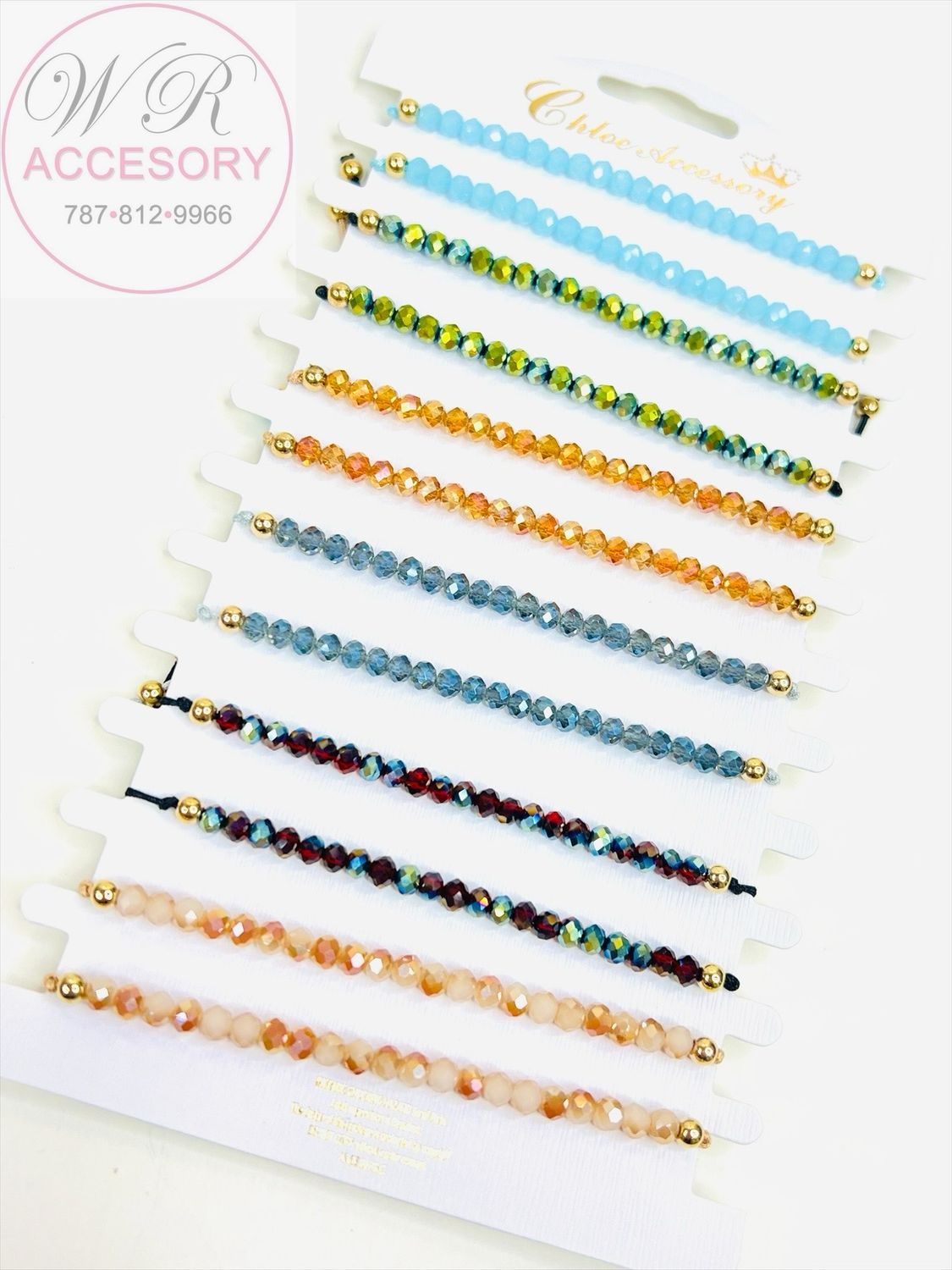 RBT-1205R pulseras 12pcs 