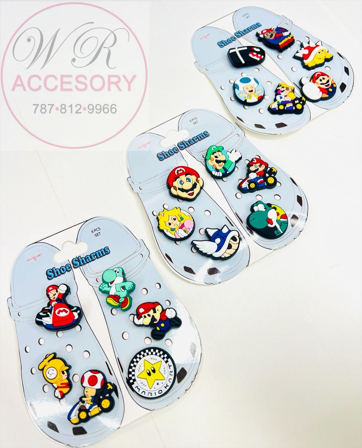 SNT-2623 Shoe Sharms 12pcs 
