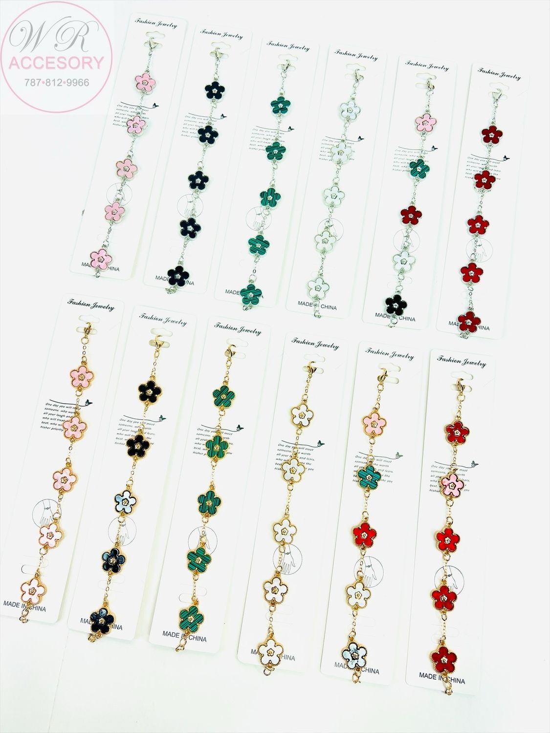 RBT-2448R Pulseras 12Pcs 