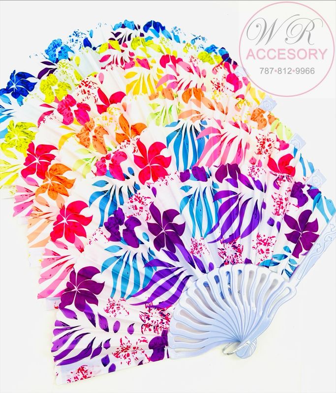 LNT-2821 Abanicos de mano 12pcs 