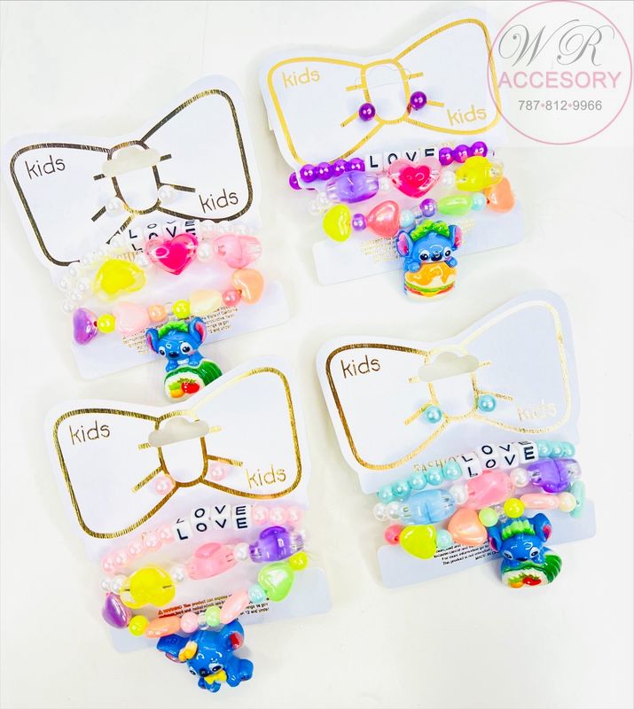 RBT-2466R pulseras 12pcs