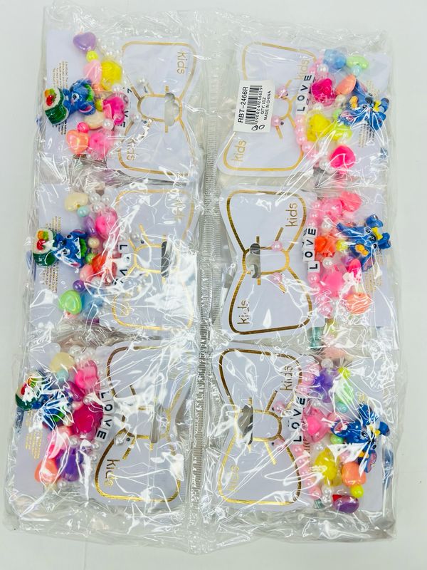 RBT-2466R pulseras 12pcs