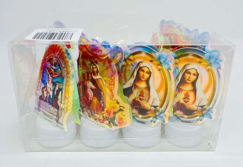 ANV-1817 Luces de figuras religiosas 12Pcs 