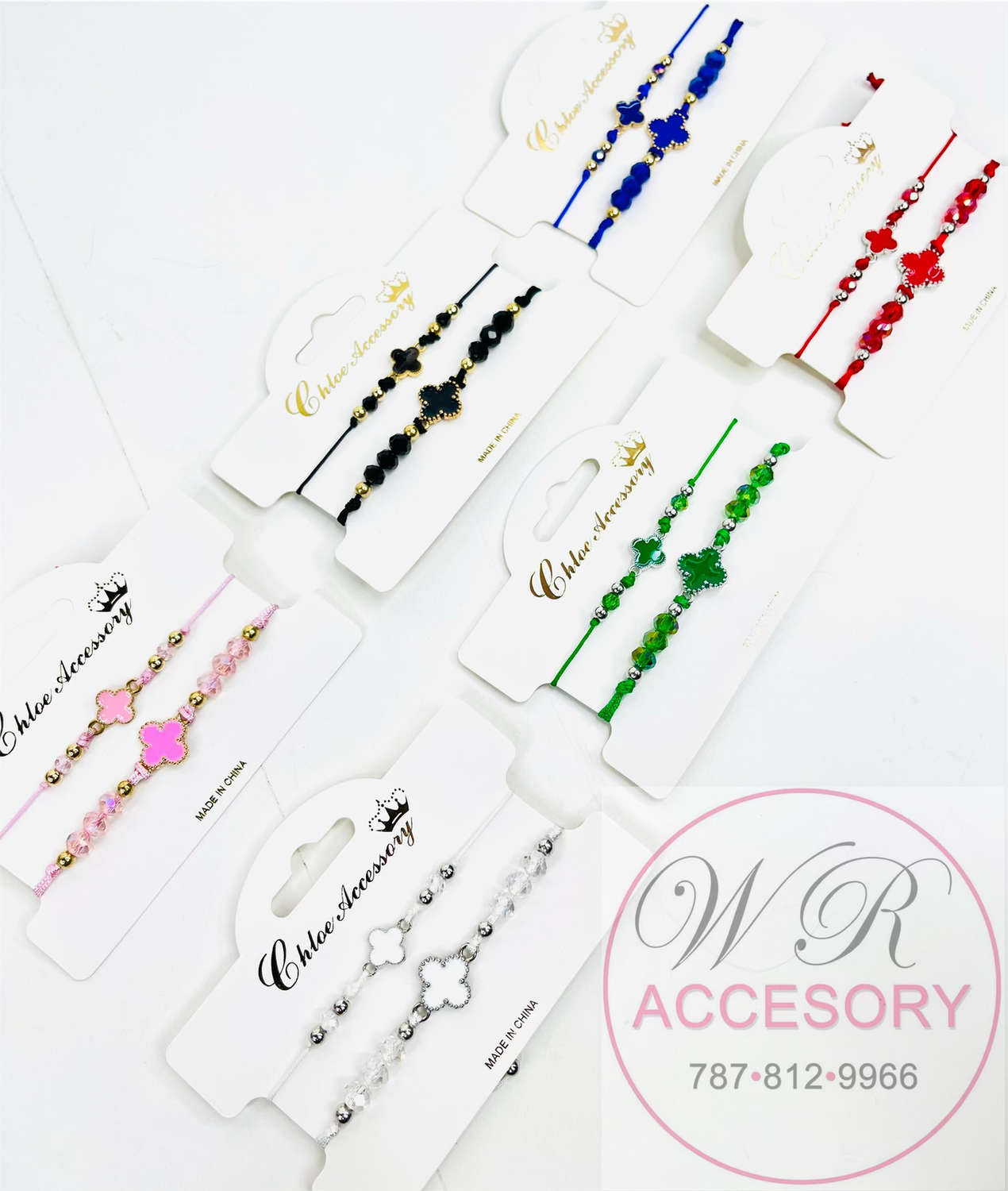 RBT-2429R Pulseras 12Pcs 