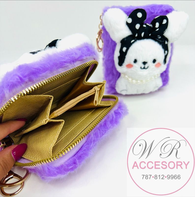 MBG-1632 Wallet mini violeta 1PCS