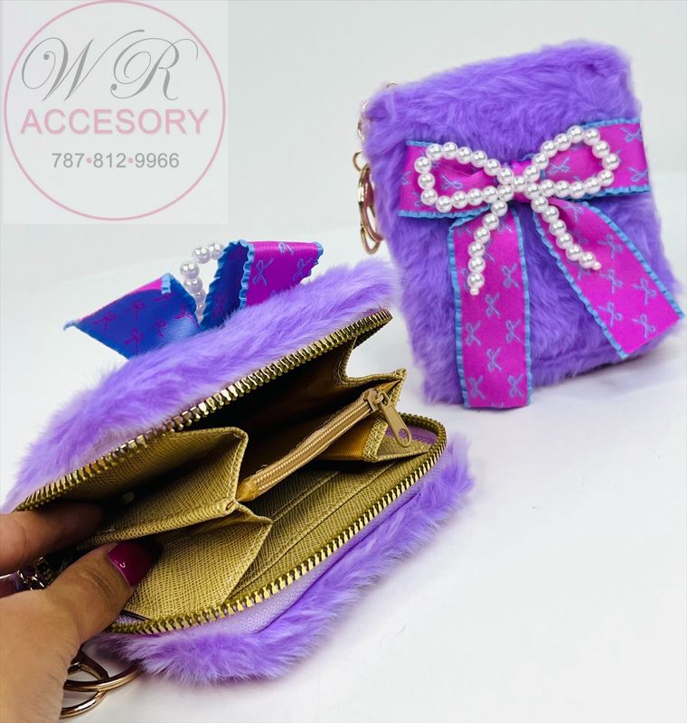 MBG-1629 wallet mini violeta 1PCS 