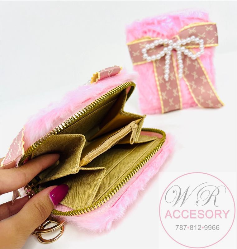 MBG-1629 Wallet mini rosa 1PCS 