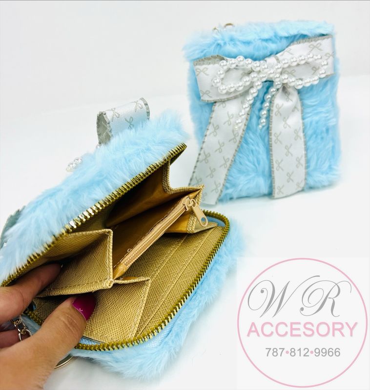 MBG-1629 Wallet mini azul 1PCS 