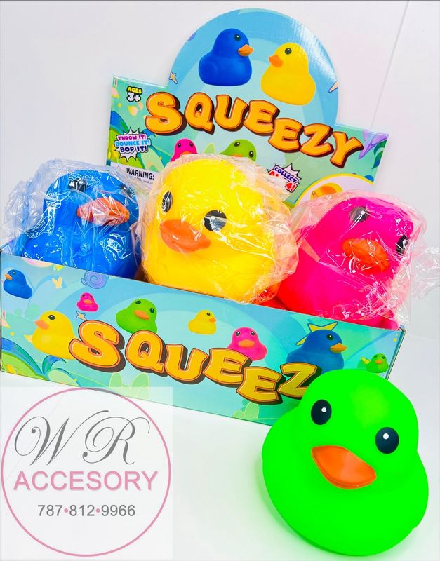 TNN-260712 Ducks jumbo squishy 6PCS 