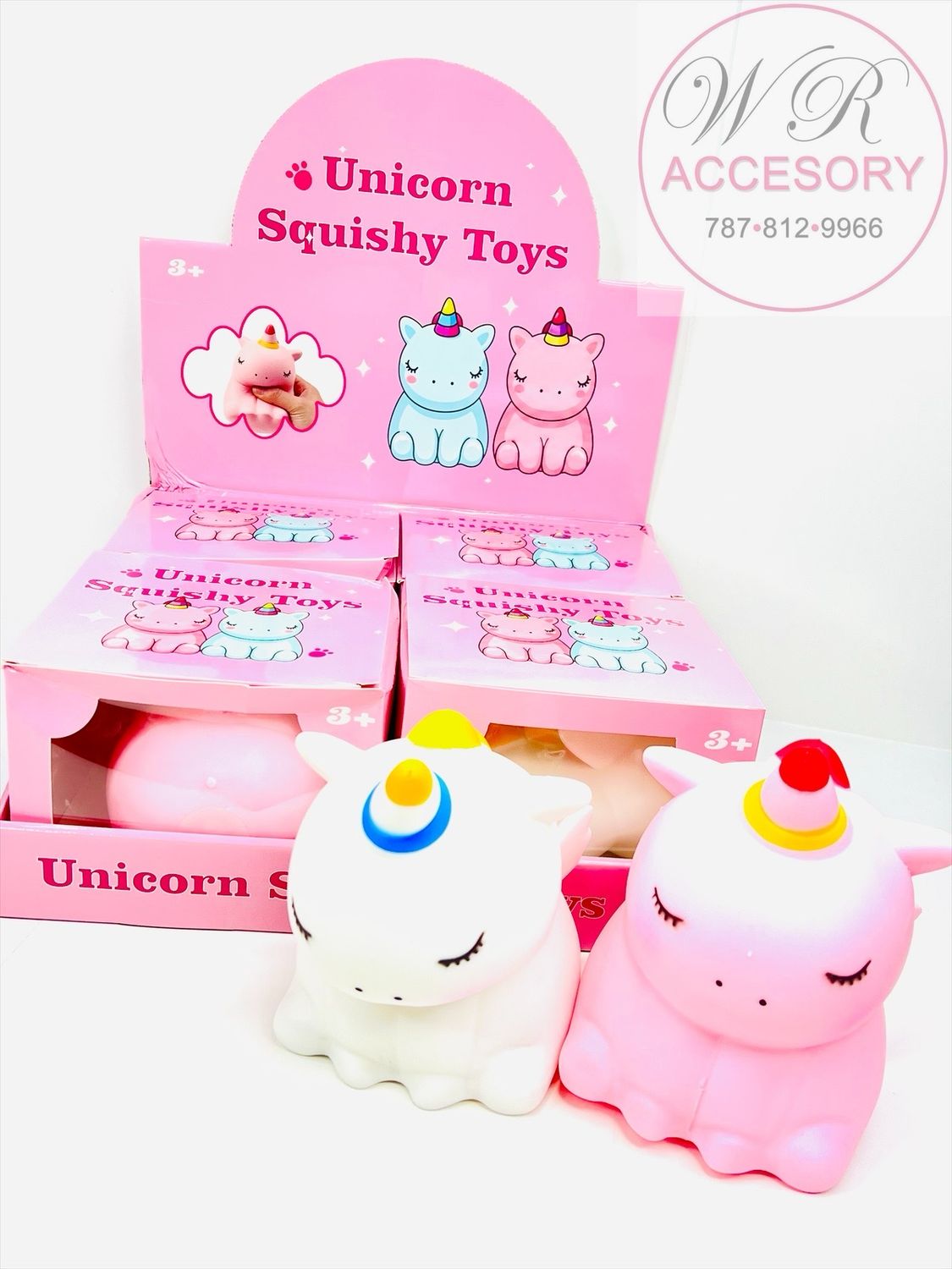 TNN-260727 Unicorn squishy jumbo 4pcs