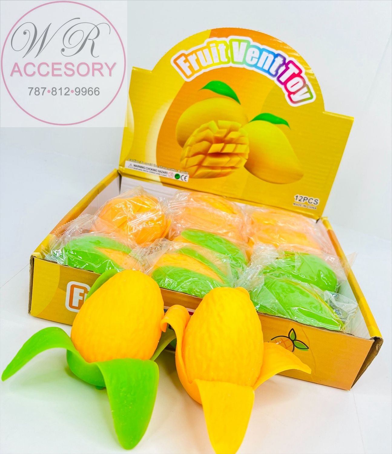 MG-261115 Mango squishy 12Pcs
