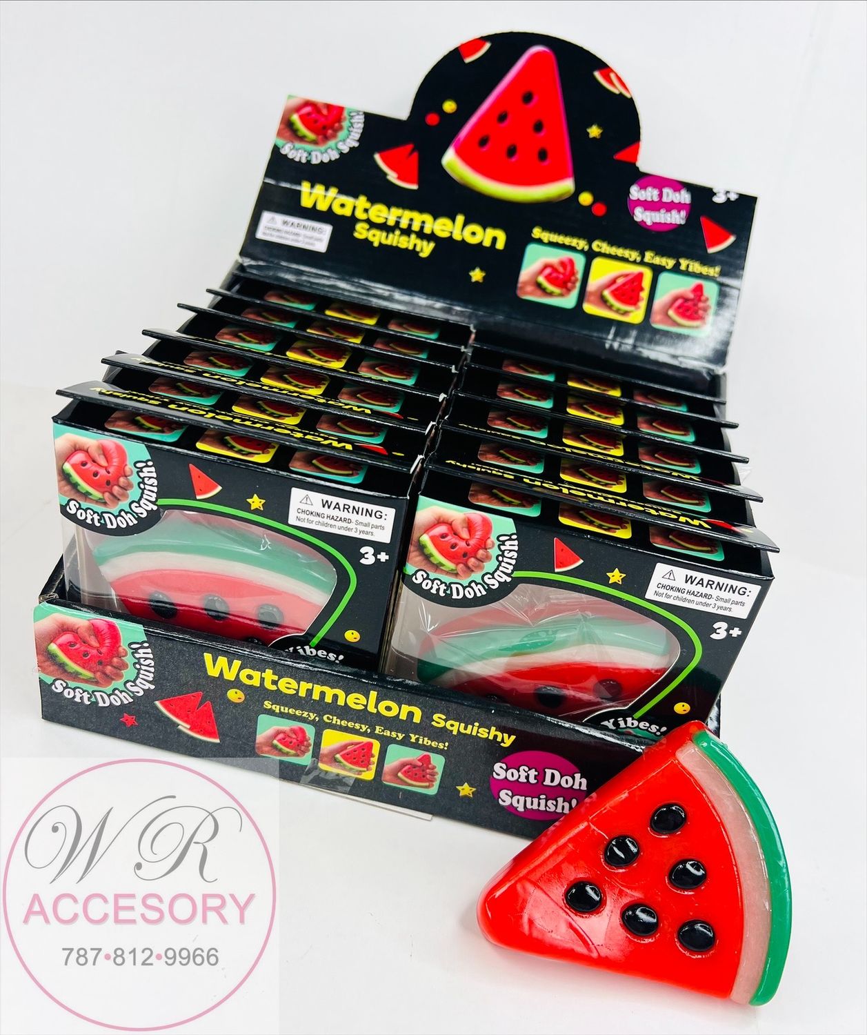 ETC-3483 Watermelon squishy 12Pcs  