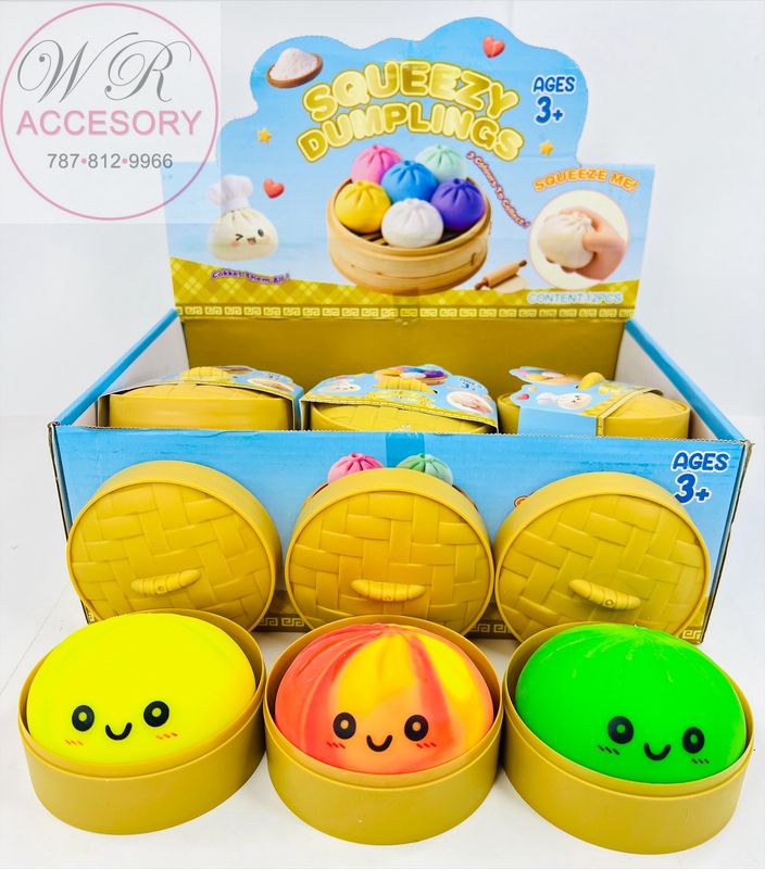 DNV-3511 Dumplings squishy 12Pcs 
