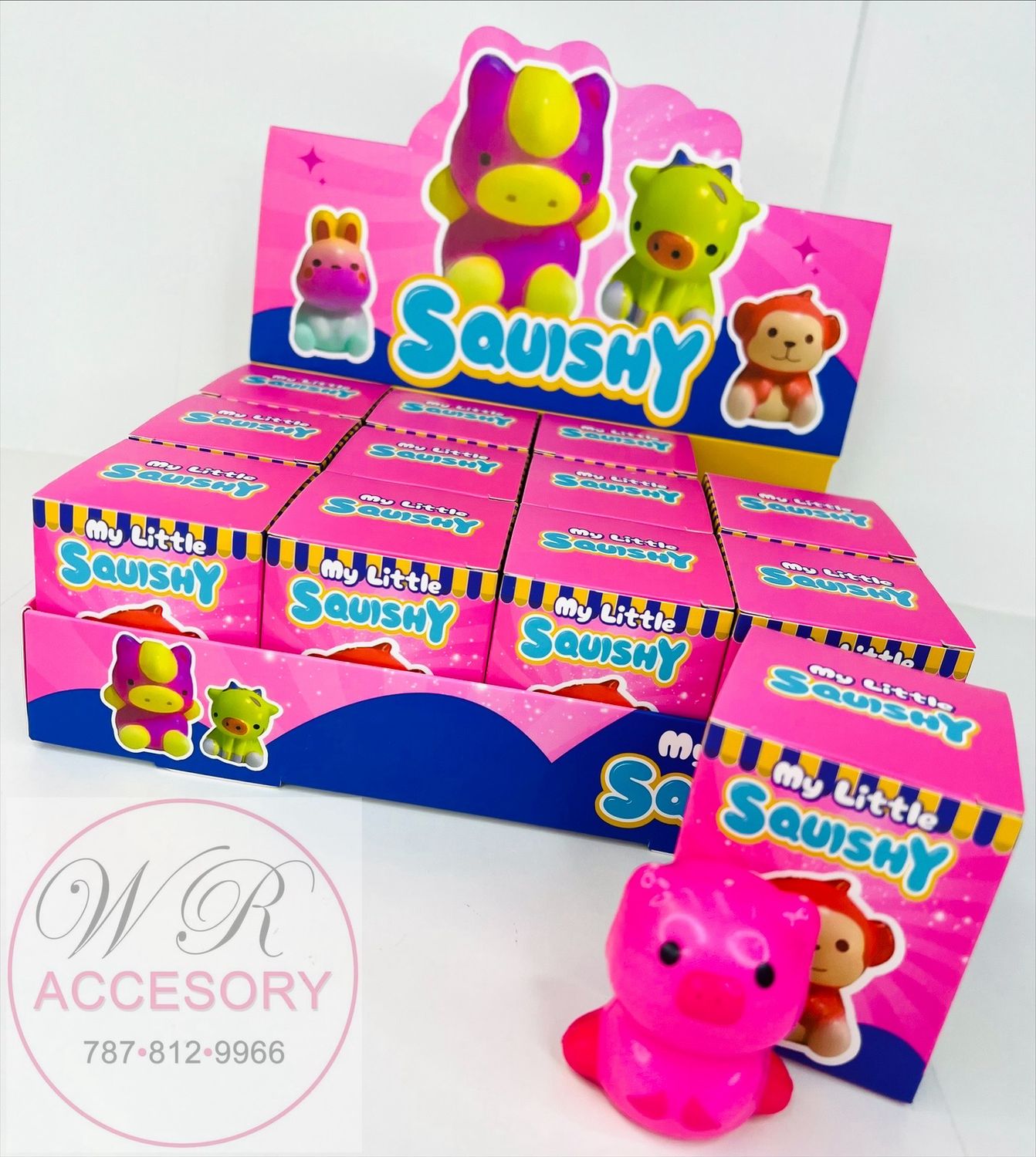 ANV-1718 my little squishy 12Pcs 