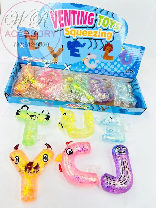 DNV-3500 Letter Squishy 12 pcs