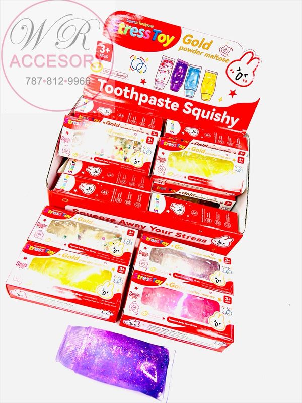 TY-0039 Toothpaste Squishy 12 pcs