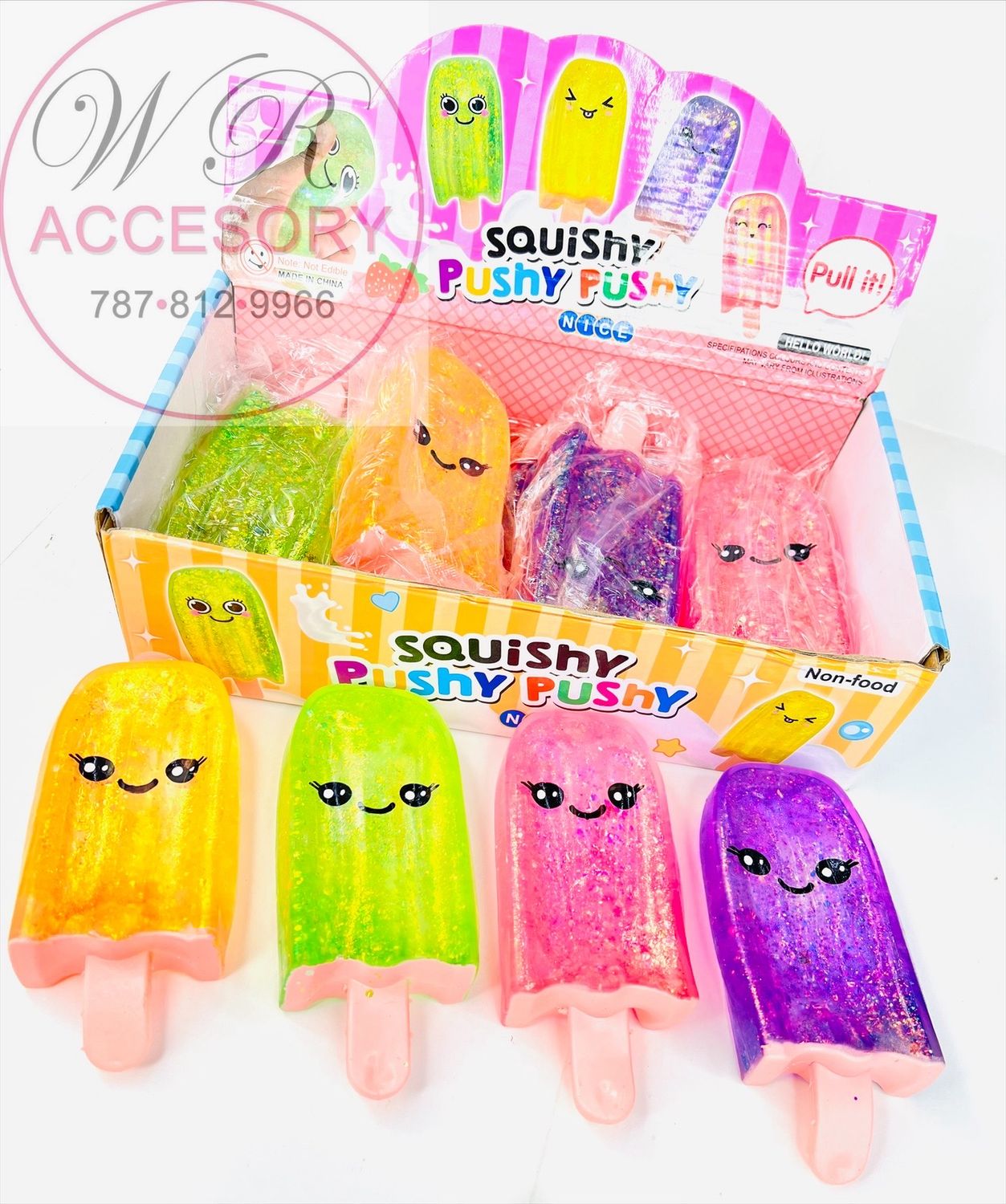 TY-0037 Popsicle Squishy 12 pcs