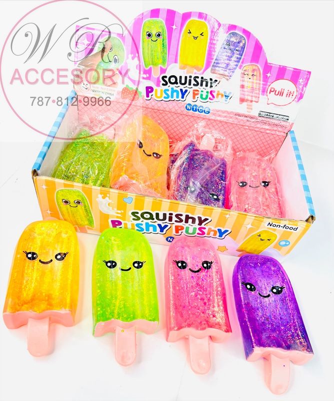 TY-0037 Popsicle Squishy 12 pcs